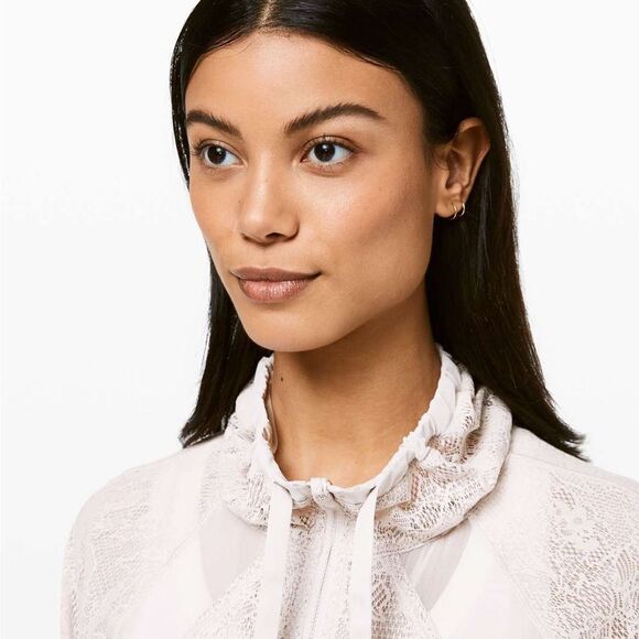 NWOT Lululemon In Depth Jacket *Lace in Light Chrome - Picture 1 of 9